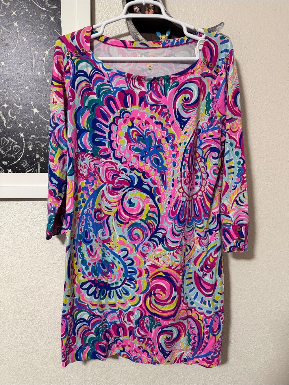 LILLY PULITZER Floral Sophie Dress-Small